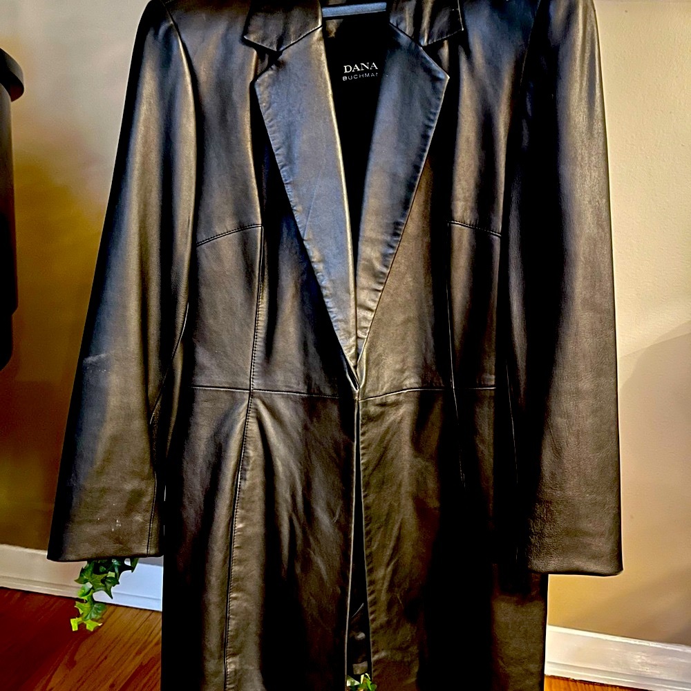 Dana Buchman Lamb Leather Jacket